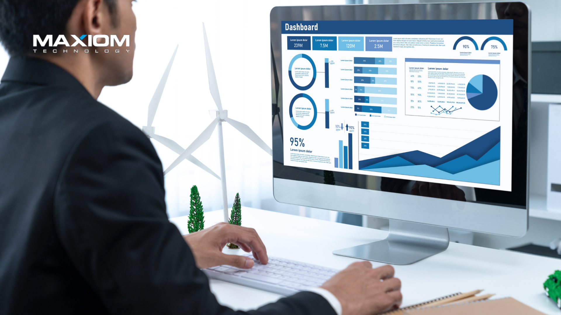 Dashboard Development That Powers FinTech — Maxiom Technology software insights