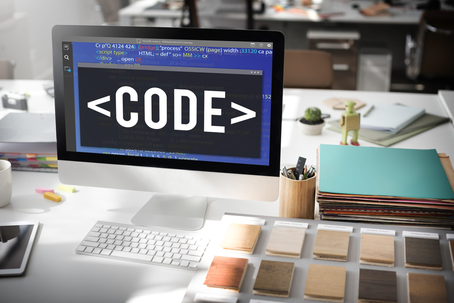 Image depicting MVP-low code: A simplified, efficient development process for Minimum Viable Products.