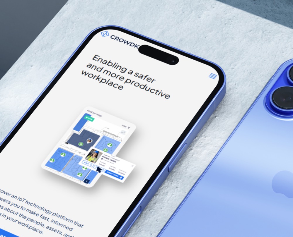 CrowdKeep Construction / IoT custom software case study — Maxiom Technology