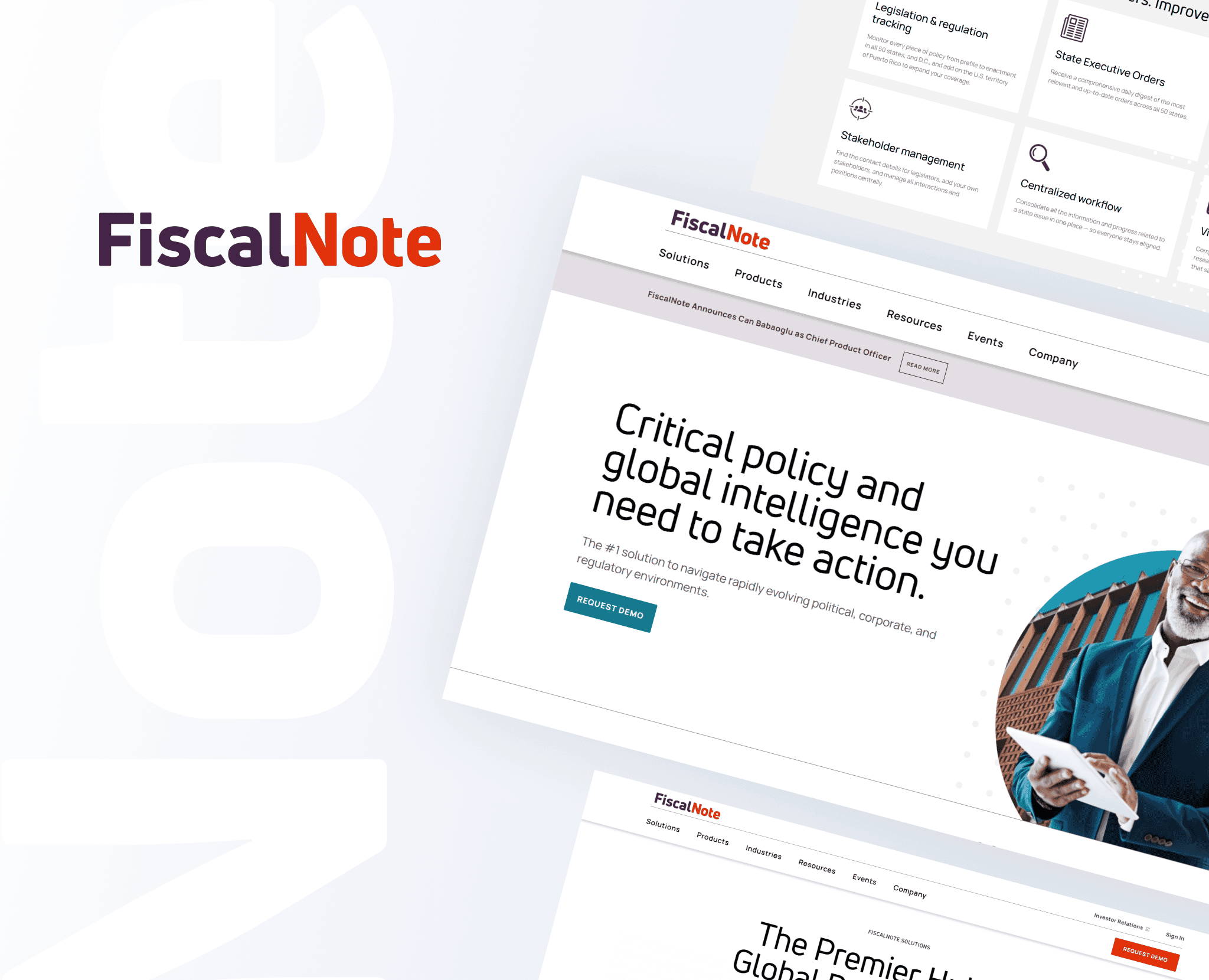 FiscalNote software development case study by Maxiom Technology