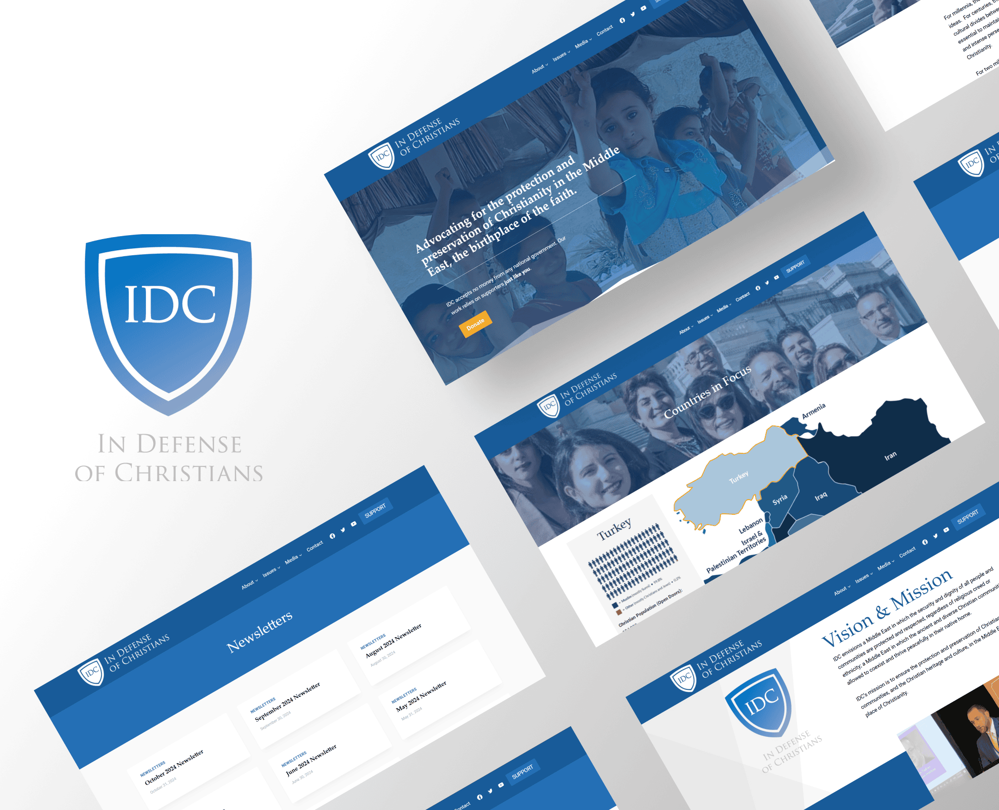 In Defense of Christians software development case study by Maxiom Technology