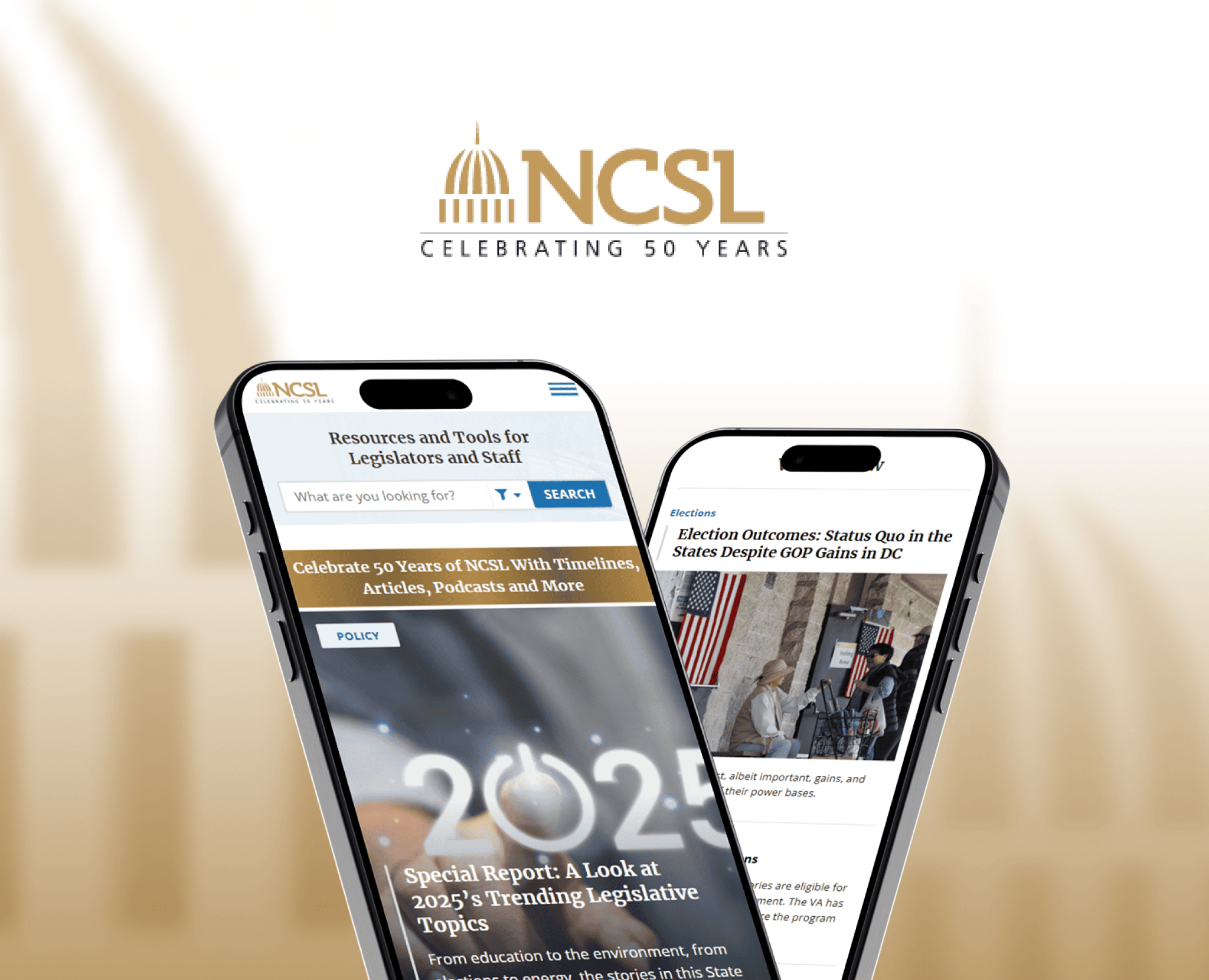 National Conference of State Legislators software development case study by Maxiom Technology