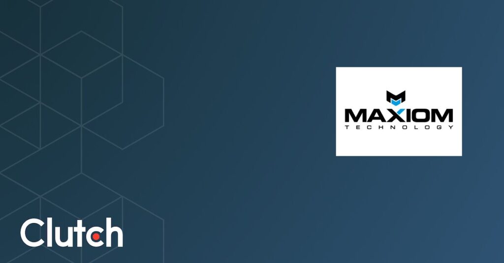 MaxiomTech celebrates victory as Top Developers crowned by Clutch